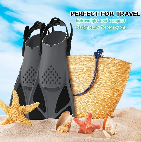 Swim Fins NEW adjustable fit S/M - Picture 3 of 11